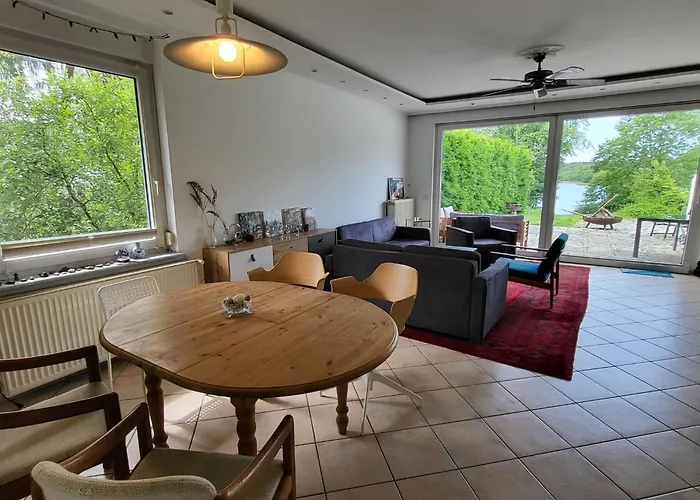 Terrassenwohnung Am By Interhome شقة Stechlin